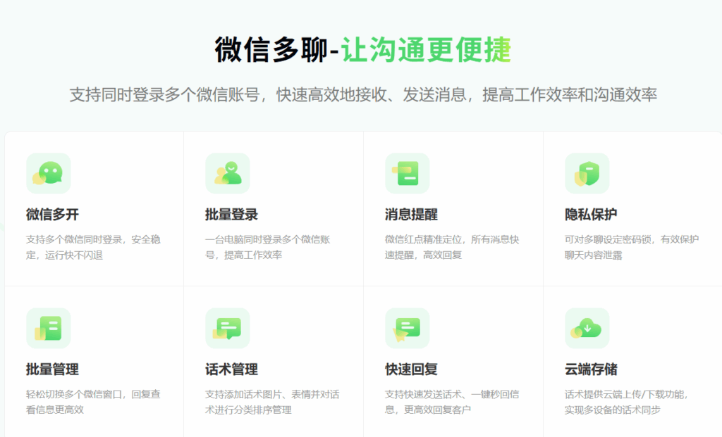 图片[1]-微信多开工具深度解析：助力高效沟通与多账号管理-爱分享软件汇