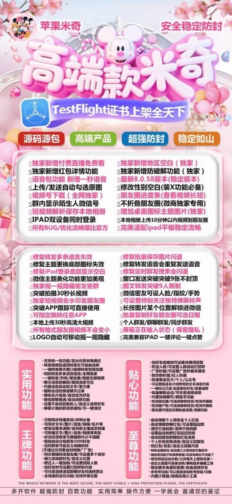 图片[1]-高端款米奇：功能丰富且安全稳定的实用工具-助力多样操作需求