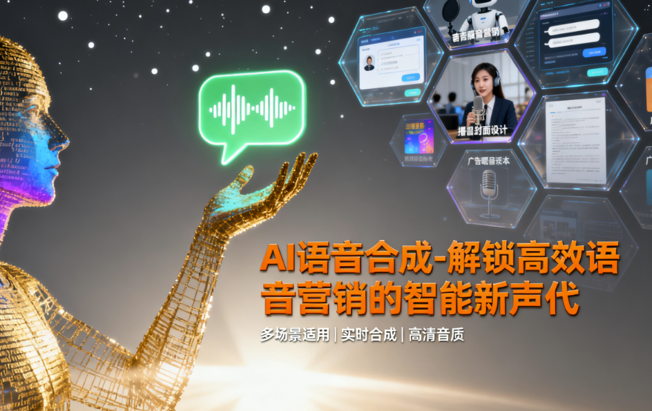 图片[1]-AI语音合成-解锁高效语音营销的智能新声代-爱分享软件汇