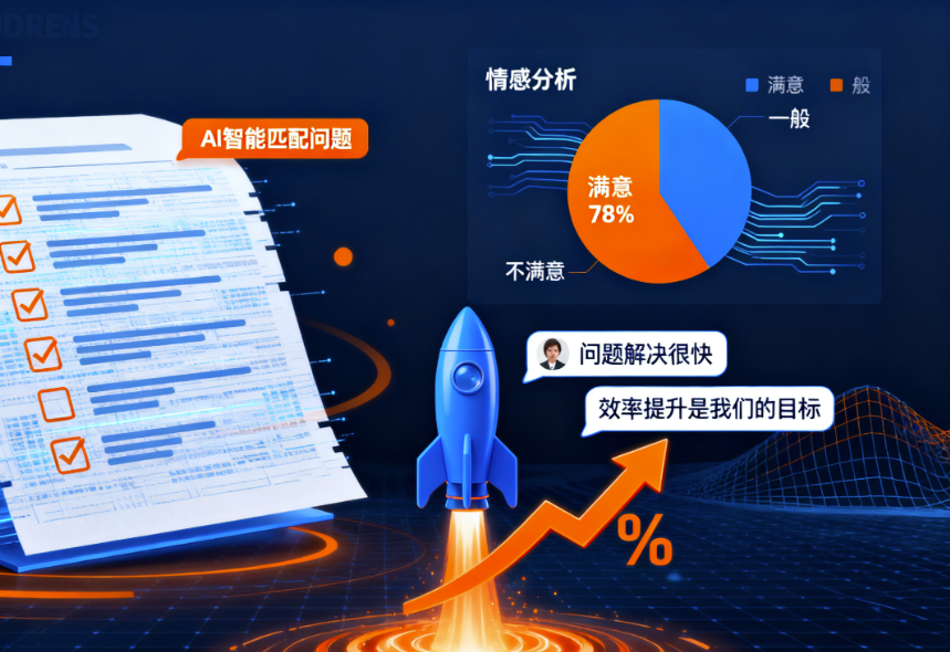 图片[1]-如何利用AI驱动客户满意度调查？效率提升100%的创新方法-爱分享软件汇