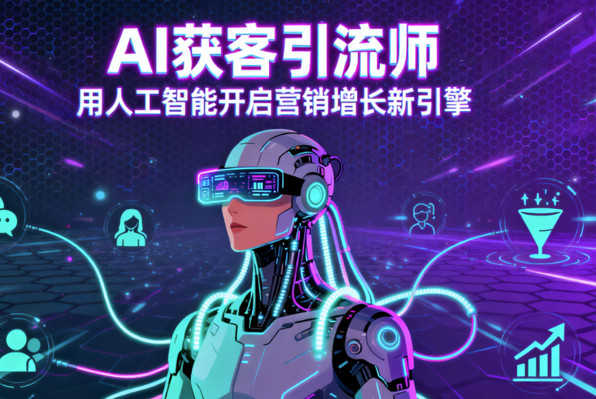 图片[1]-AI获客引流师-用人工智能开启营销增长新引擎-爱分享软件汇