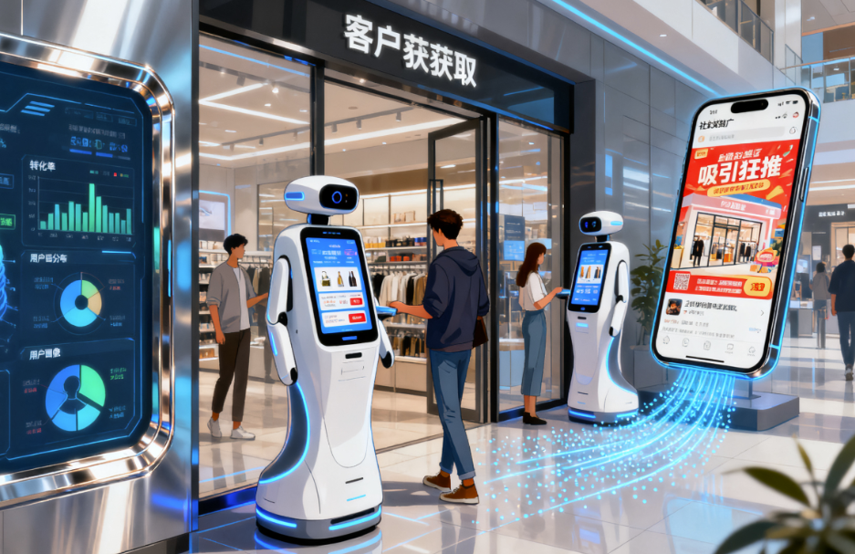 图片[1]-实体流量AI获客：结合线上线下的客户获取策略-爱分享软件汇