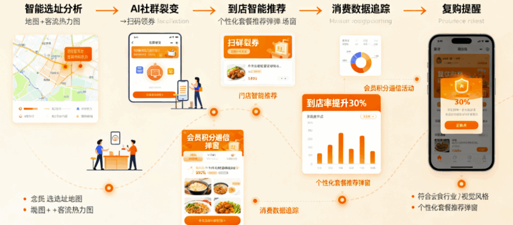 图片[1]-实战攻略：餐饮实体店用实体流量AI获客实现到店率提升30%-爱分享软件汇
