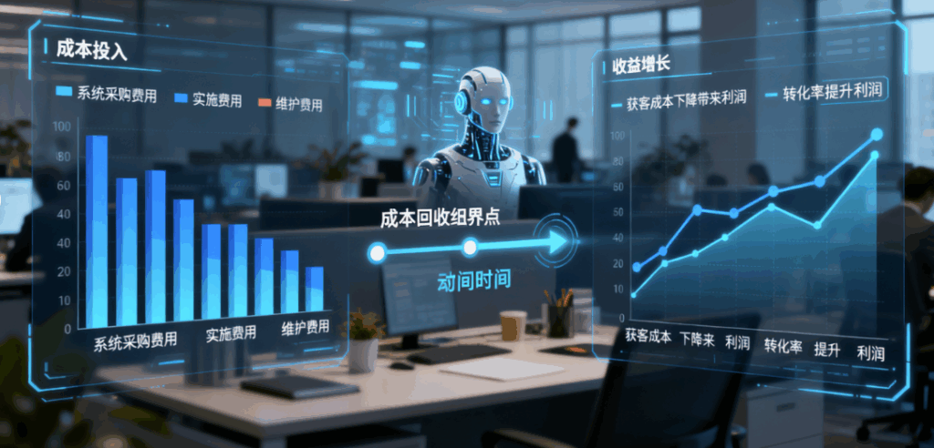 图片[1]-ROI计算：企业引入AI获客系统后-多久能收回成本？-爱分享软件汇
