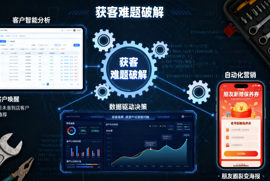 图片[1]-汽修店获客难题破解：黑谷汽修AI获客系统功能详解-爱分享软件汇