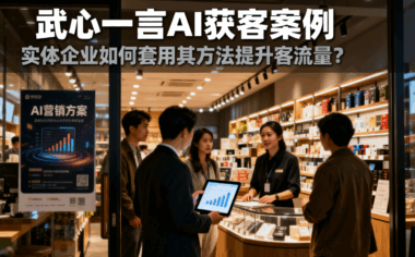 武心一言AI获客案例：实体企业如何套用其方法提升客流量？-爱分享软件汇