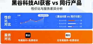 黑谷科技AI获客 vs 同行产品：性价比与服务差异分析-爱分享软件汇