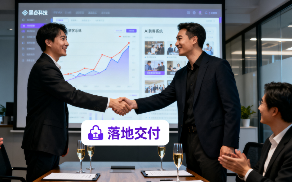 图片[1]-黑谷科技AI获客服务流程：从咨询到落地的完整合作链路-爱分享软件汇