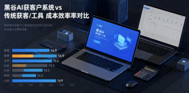 黑谷AI获客系统 vs 传统获客工具：成本与效率对比-爱分享软件汇