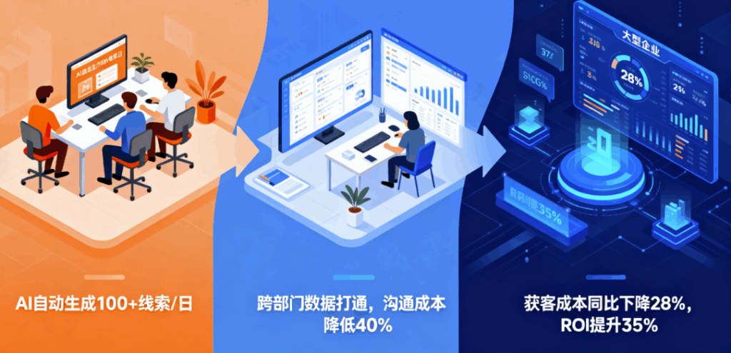 图片[1]-公司获客效率提升：AI获客如何帮不同规模公司降本增效？-爱分享软件汇