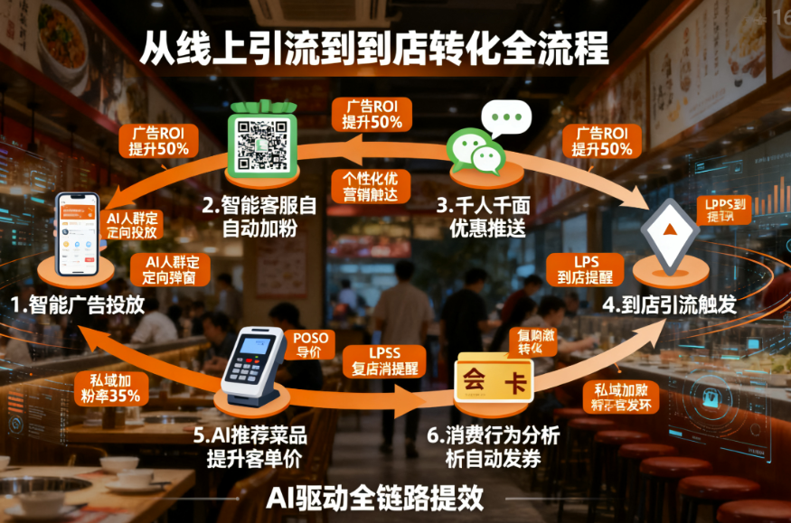 图片[1]-餐饮AI获客系统实操：从线上引流到到店转化的完整流程-爱分享软件汇