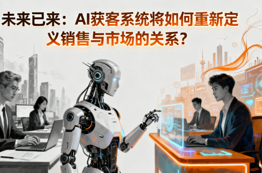 图片[1]-未来已来：AI获客系统将如何重新定义销售与市场的关系？-爱分享软件汇