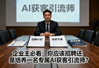 企业主必看：你应该招聘还是培养一名专属AI获客引流师？-爱分享软件汇