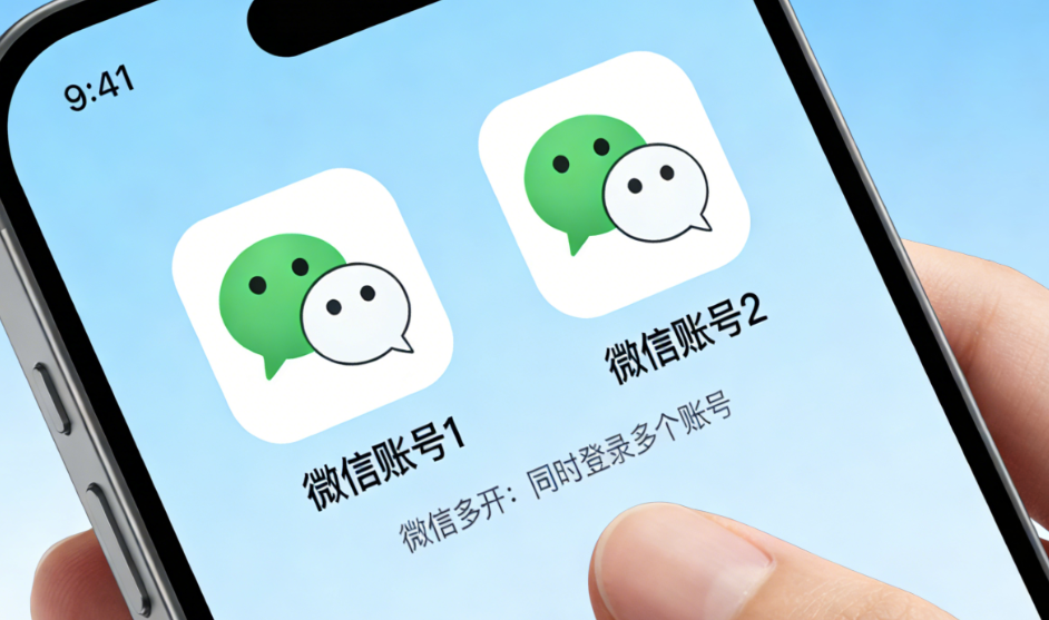 图片[1]-微信多开命令技巧：多账号同步与切换的实用方法-爱分享软件汇
