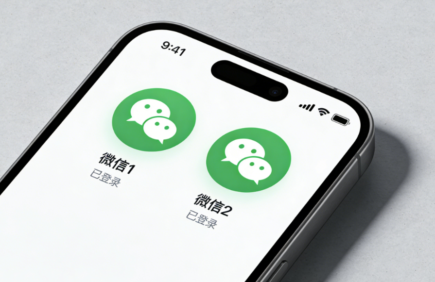 图片[1]-微信双开方法：如何同时使用两个微信账号-爱分享软件汇