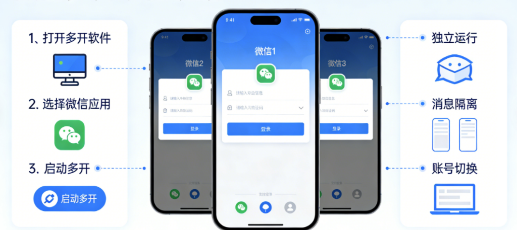 图片[1]-微信多开快客功能介绍，适合哪些用户使用-爱分享软件汇