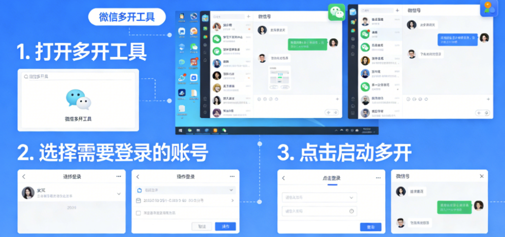图片[1]-微信多开同步同步功能如何实现多设备统一管理？-爱分享软件汇