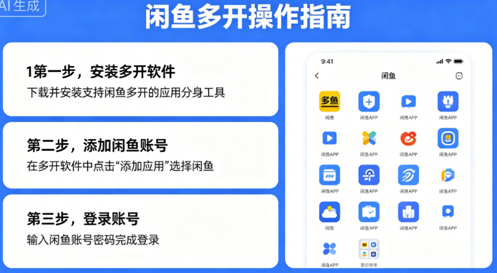 图片[1]-闲鱼多开注意事项：避免被平台封禁的要点-爱分享软件汇