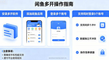 闲鱼多开技巧：如何提高多开账号的交易效率-爱分享软件汇
