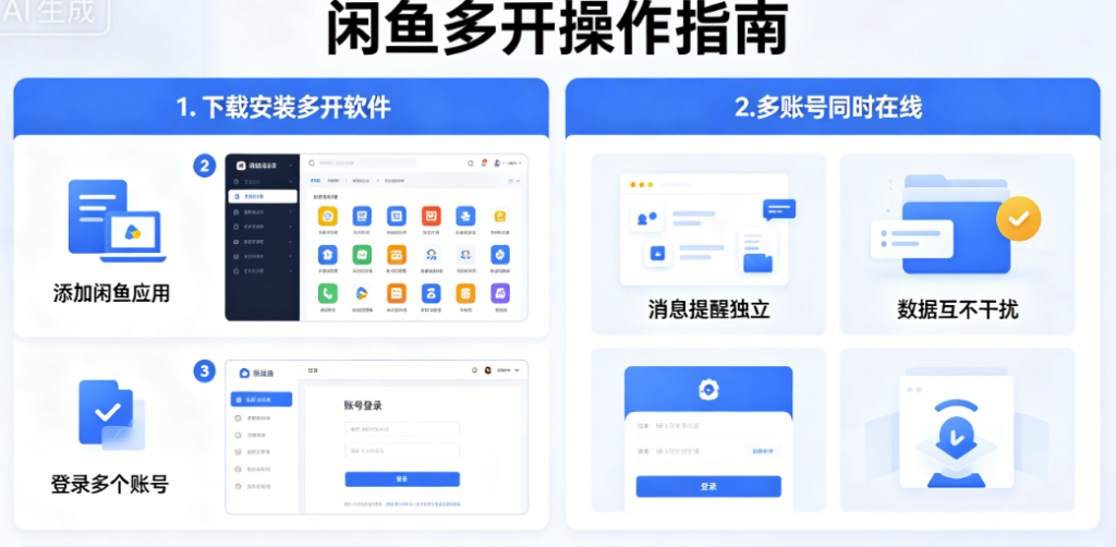 图片[1]-闲鱼多开操作指南：新手快速上手的步骤详解-爱分享软件汇