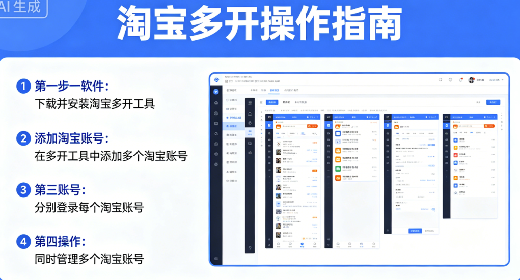 图片[1]-淘宝多开怎么设置？详细步骤解析，操作简单易学-爱分享软件汇