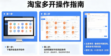 淘宝多开最新动态，平台对多开账号的处理政策-爱分享软件汇