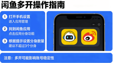 闲鱼多开推荐工具：高效管理多开账号的必备软件-爱分享软件汇